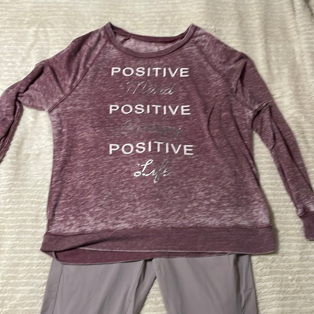 Sweatshirt and Legging Set